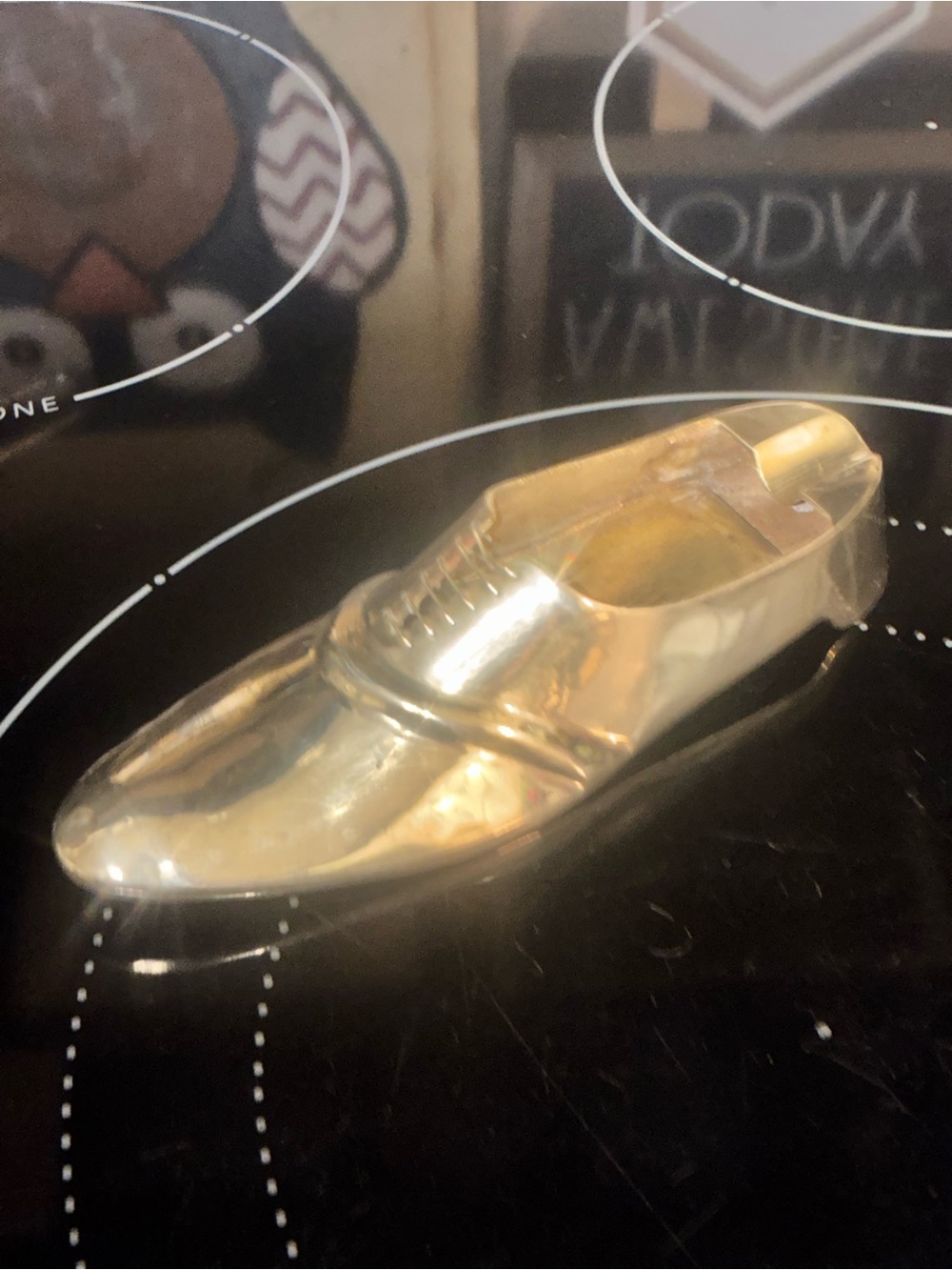 Brass ASHTRAY Shoe - Picture 5 of 7